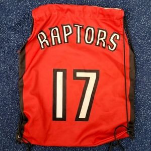 Toronto Raptors Jonas Valanciunas  Drawstring Bag